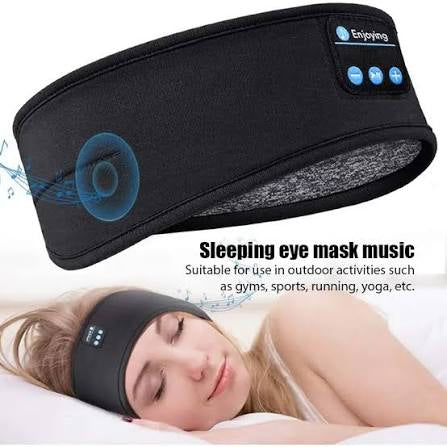 Dreamtune 3D: Bluetooth Sleep Mask with Wireless Headset & Adjustable Eye Cover